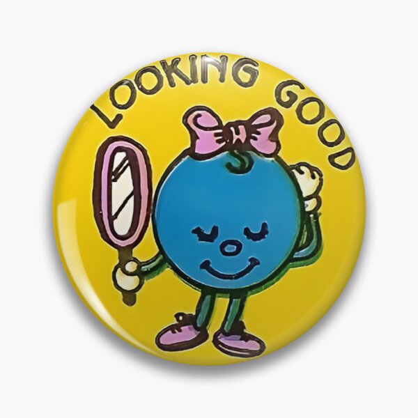 Item preview, Vintage 70s 80s Looking Good Scratch & Sniff Blueberry Scented Sticker designed and sold by Plastic Memory Archive.