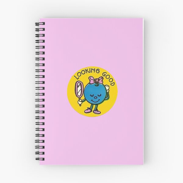Item preview, Vintage 70s 80s Looking Good Scratch & Sniff Blueberry Scented Sticker designed and sold by Plastic Memory Archive.