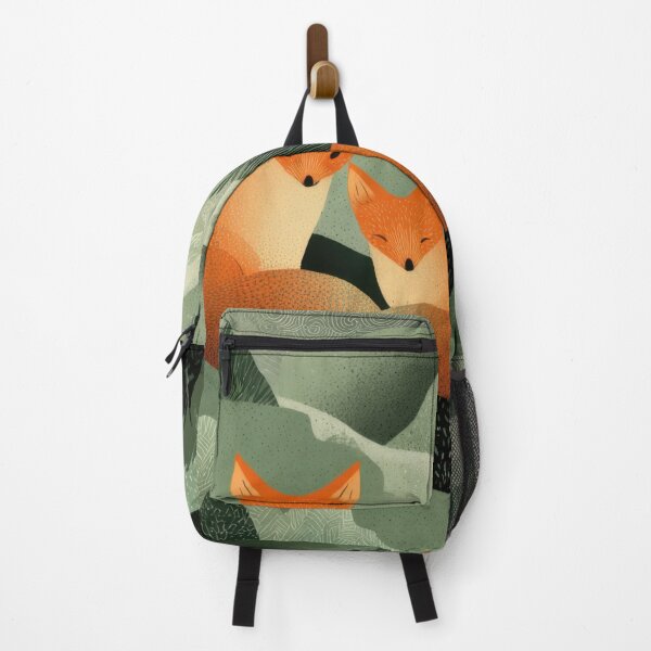 Item preview, Foxes resting in green hills designed and sold by anytka.