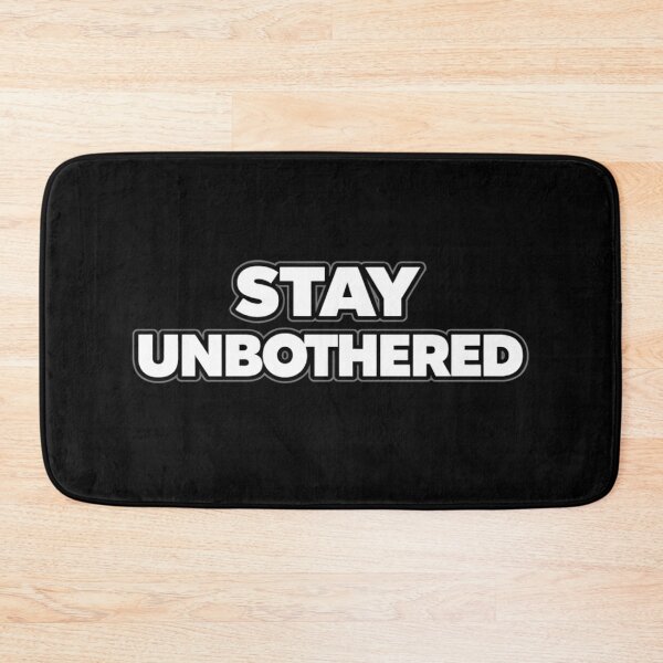 Item preview, Stay Unbothered Minimalist Attitude Statement Shirt designed and sold by Papier Atelier Art.