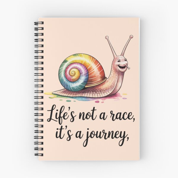 Item preview, Snail - Life is not a race, it's a journey designed and sold by 123ks.