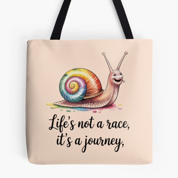 Item preview, Snail - Life is not a race, it's a journey designed and sold by 123ks.