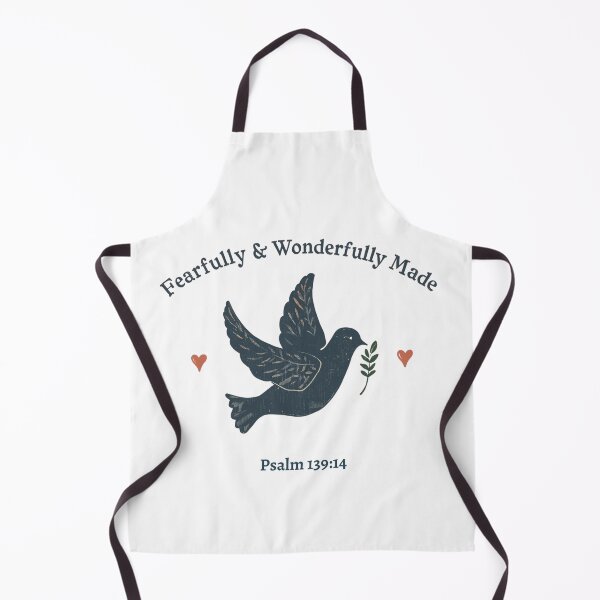 Item preview, Fearfully & Wonderfully Made Baby Onesie — Christian Folk Art Scripture Gift designed and sold by WicketGate.
