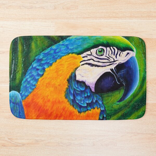 Item preview, A friendly macaw designed and sold by Ginette Ash.