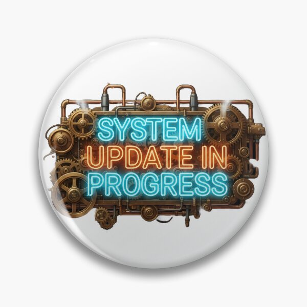 Item preview, Steampunk System Update – Industrial Tech Retro Design designed and sold by NovaArtCollect.