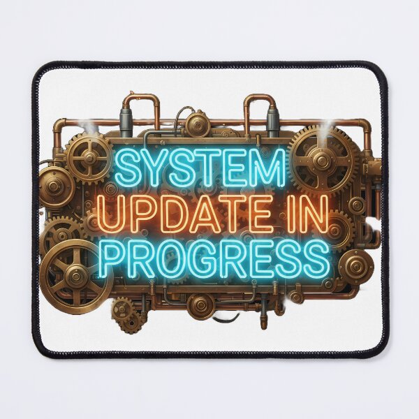 Item preview, Steampunk System Update – Industrial Tech Retro Design designed and sold by NovaArtCollect.