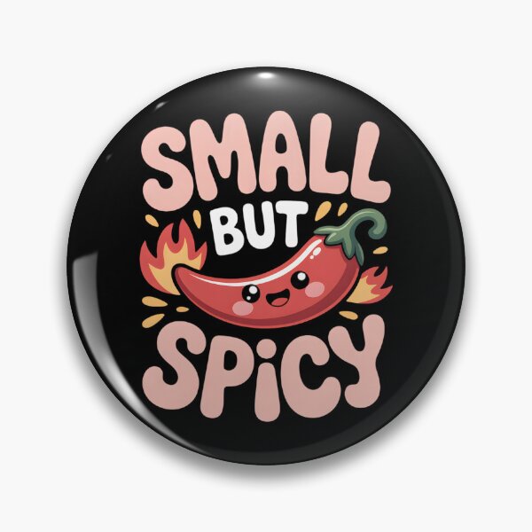 Item preview, Small But Spicy Kawaii Chili Pepper Funny Red Hot Sauce Pun designed and sold by AmazingViews.