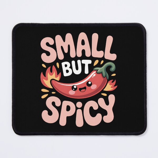 Item preview, Small But Spicy Kawaii Chili Pepper Funny Red Hot Sauce Pun designed and sold by AmazingViews.