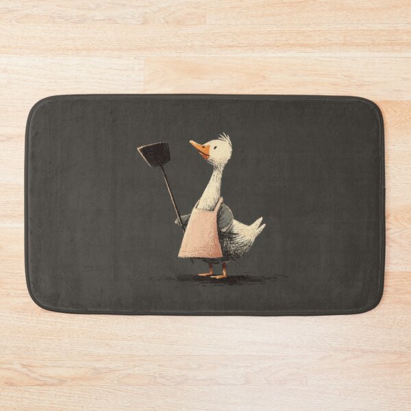 Item preview, Duck holding a spatula in a kitchen designed and sold by anytka.