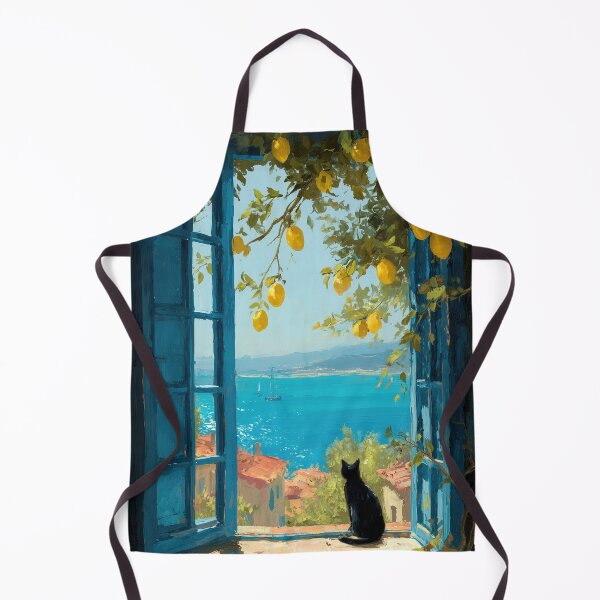 Item preview, Lemon Sky Over Azure Bay designed and sold by Venon28.