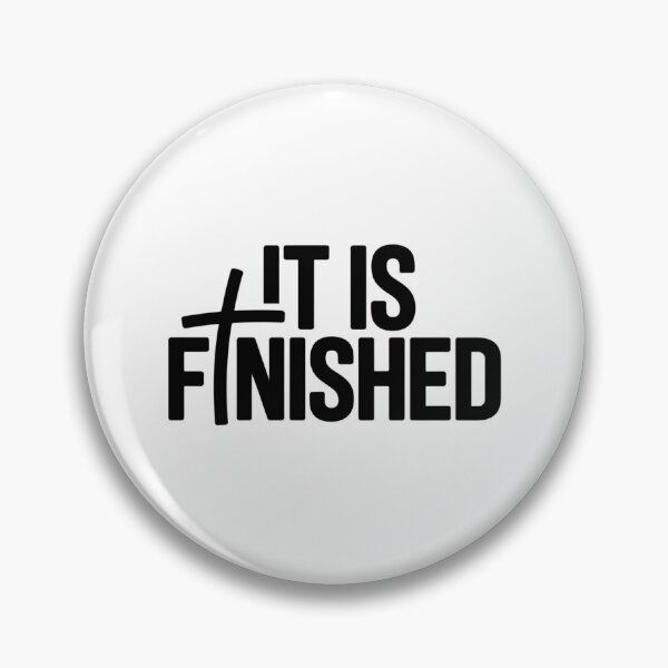 Item preview, It Is Finished Cross Christian Easter Good Friday Faith Design designed and sold by HahaHandlesHub.