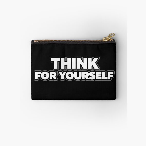 Item preview, Think For Yourself Independent Mindset Statement Shirt designed and sold by Papier Atelier Art.