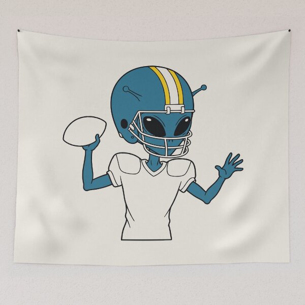 Item preview, Alien Football Quarterback designed and sold by Amir Faysal.
