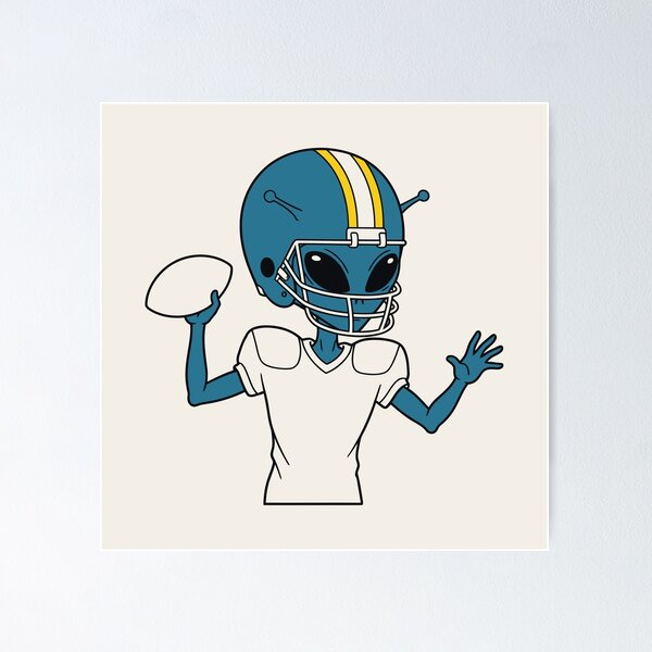 Artikelvorschau, Alien Football Quarterback entworfen und verkauft von Amir Faysal.