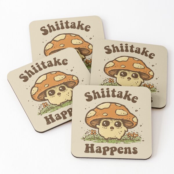 Item preview, Shiitake Happens designed and sold by kg07.