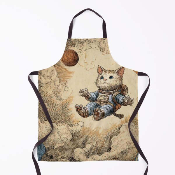 Item preview, Cat in space floats by planets designed and sold by anytka.