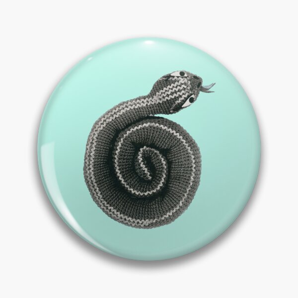Item preview, Kitsch Snake Crochet Snake Craft designed and sold by The Sticker Bureau.