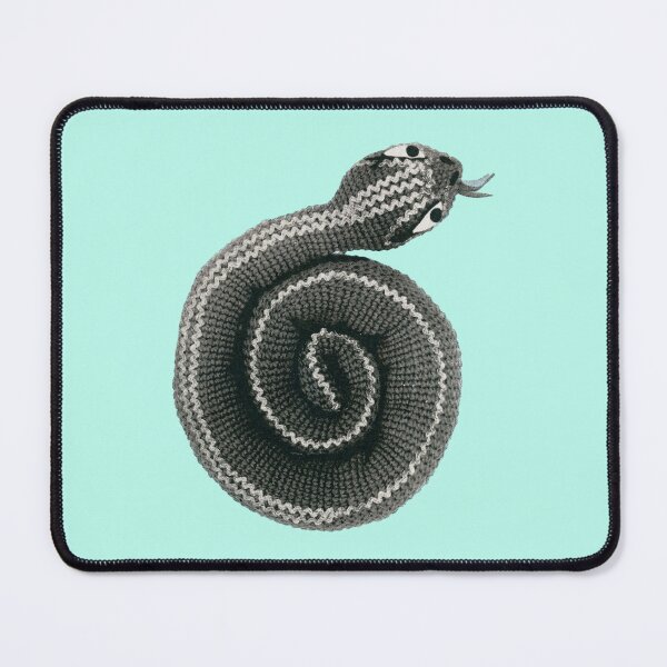 Item preview, Kitsch Snake Crochet Snake Craft designed and sold by The Sticker Bureau.