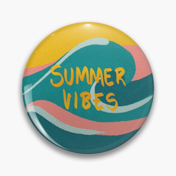 Item preview, Summer Vibes Wave — Retro Ocean Sunset designed and sold by Myna's SoulArt.