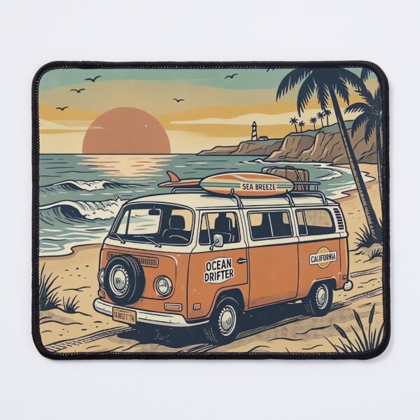 Item preview, Ocean Drifter Vintage Camper Van designed and sold by urbinet.