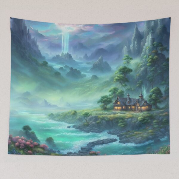 Item preview, Sanctuary of the Celestial Valley designed and sold by Uniquely Yours.