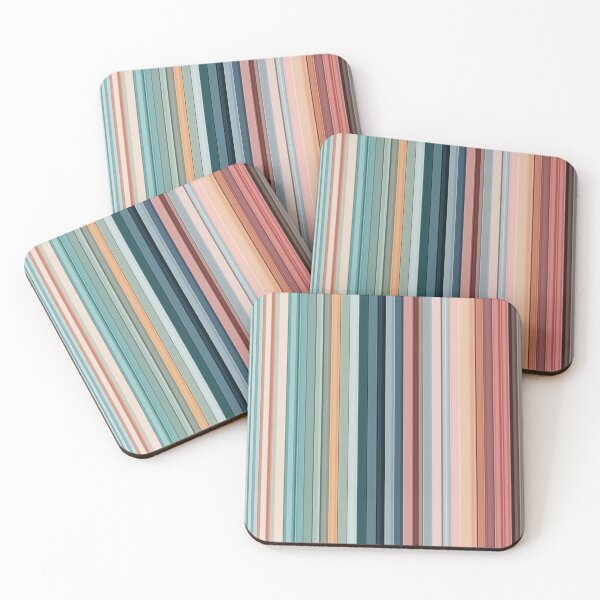 Item preview, Colorful Vintage Vertical Stripes Pattern 2 designed and sold by AlinaSCorner.