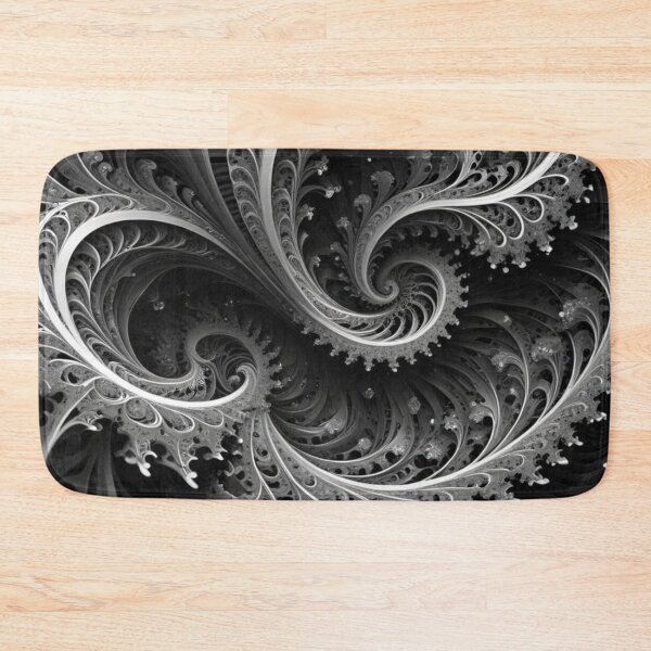 Item preview, Silver Fractal Spiral Depth designed and sold by Harmonic_Layers.