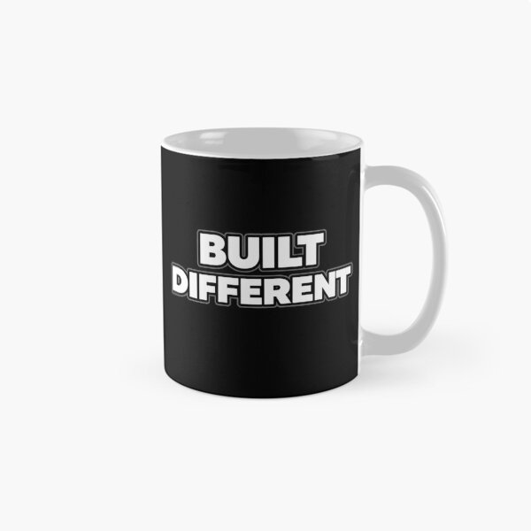 Item preview, Built Different Bold Mindset Statement Shirt designed and sold by Papier Atelier Art.