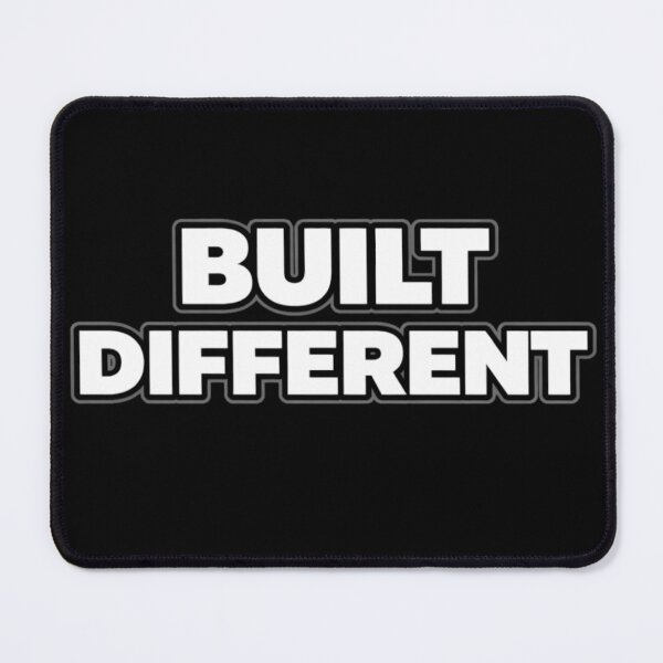 Item preview, Built Different Bold Mindset Statement Shirt designed and sold by Papier Atelier Art.