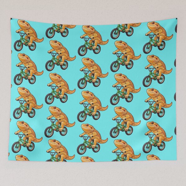 Item preview, Lizard On a Bike designed and sold by Mysterious Vendor.