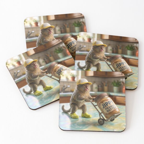 Item preview, Pygmy Marmoset Masterminds Peanut Butter Heist designed and sold by Tridentulus.