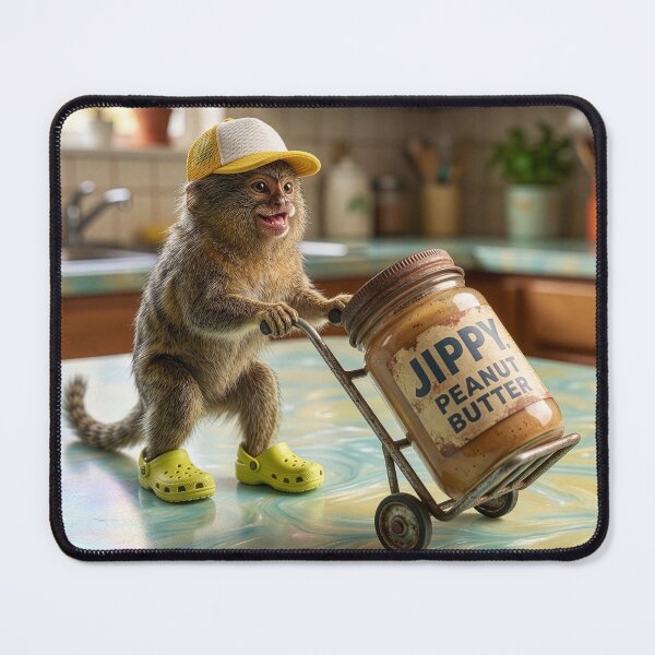 Item preview, Pygmy Marmoset Masterminds Peanut Butter Heist designed and sold by Tridentulus.