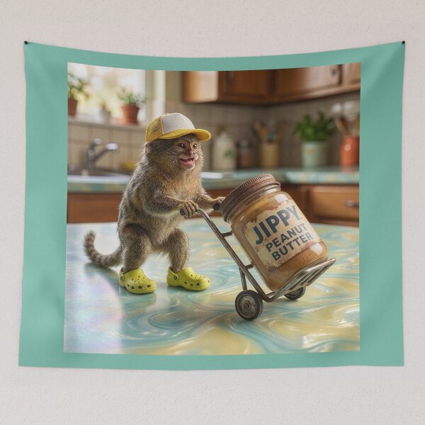 Item preview, Pygmy Marmoset Masterminds Peanut Butter Heist designed and sold by Tridentulus.