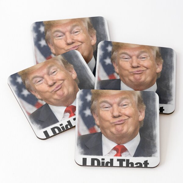Item preview, Trump I Did That! Sticker Funny designed and sold by designbyuzi.