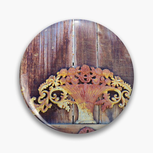 Item preview, Old Wooden Gate with Rusted Metalwork designed and sold by Martha Sherman.