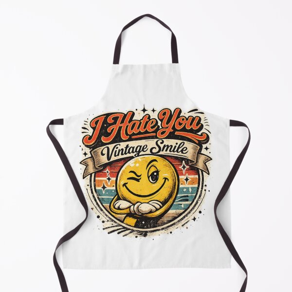 Item preview, I Hate You Vintage Smiley Face designed and sold by madebysiwa.