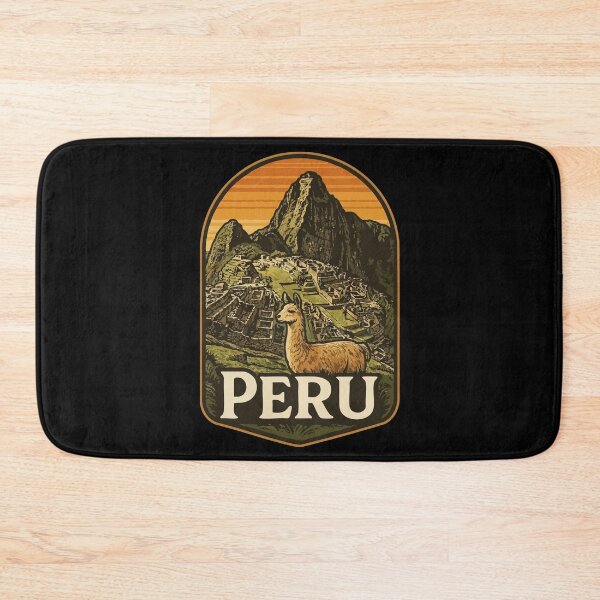Item preview, Peru Llama Vintage Travel designed and sold by TomFrontierArt.