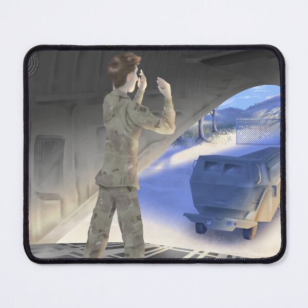 Item preview, Aircraft Loadmaster Marshalling a Vehicle designed and sold by JaybirdArtCreations.
