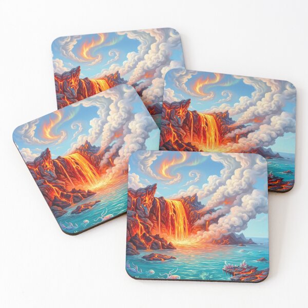Item preview, Magma Cascades designed and sold by ResonateUK.
