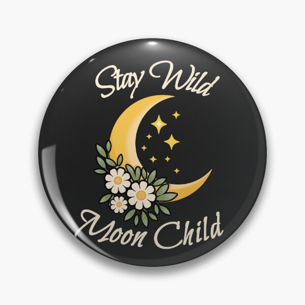 Item preview, Stay Wild Moon Child Celestial Moon designed and sold by RitaRuni1992.