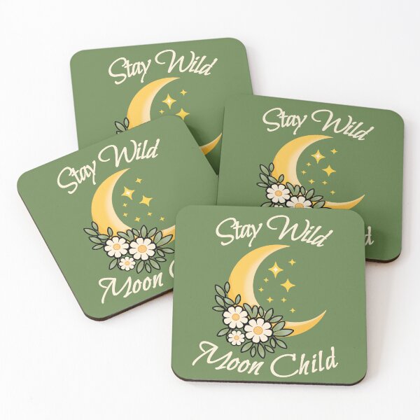 Item preview, Stay Wild Moon Child Celestial Moon designed and sold by RitaRuni1992.