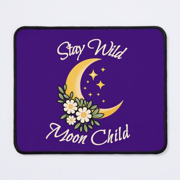 Item preview, Stay Wild Moon Child Celestial Moon designed and sold by RitaRuni1992.