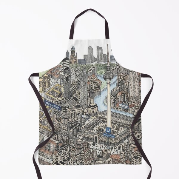Item preview, Berlin city center map designed and sold by oliver polanski.