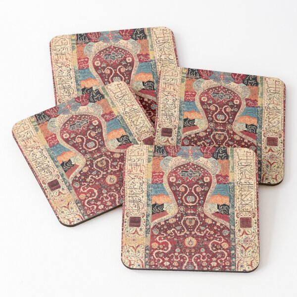 Item preview, Safavid Persian 16th Century Carpet Print designed and sold by Vicky Brago-Mitchell®.