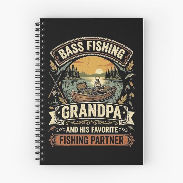 Item preview, Bass Fishing Grandpa Favorite Fishing Partner designed and sold by YalenArt.