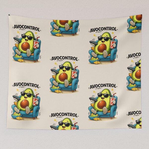 Item preview, Avocontrol Funny Avocado T-Shirt – Cute Avocado Cartoon Pun Design designed and sold by Aredbox.