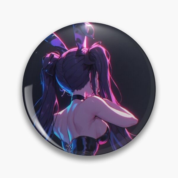 Item preview, Neon Cyber Bunny Seductress on Glowing Pole designed and sold by Jimakmo.