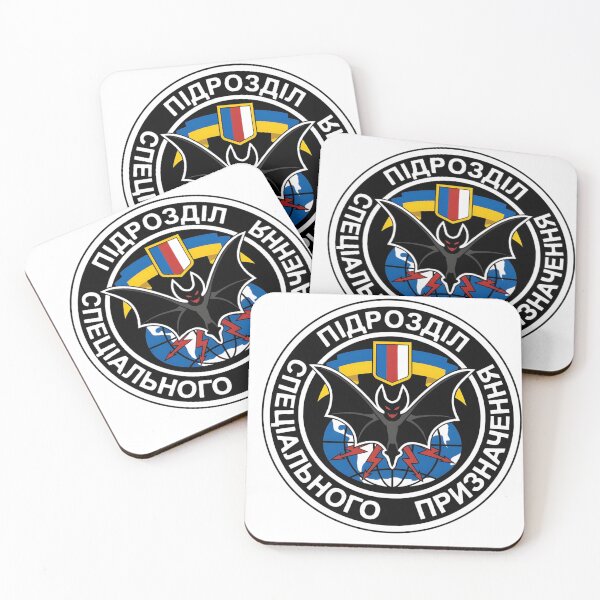 Item preview, Ukrainian Special Forces Bat Unit Tactical Patch designed and sold by CharlieDesings.