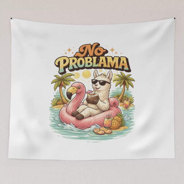 Item preview, Llama wearing sunglasses designed and sold by Stylehero.