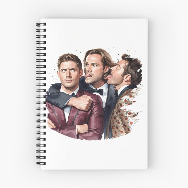 Item preview, Sam, Cas and Dean Watercolor designed and sold by printsseraph.